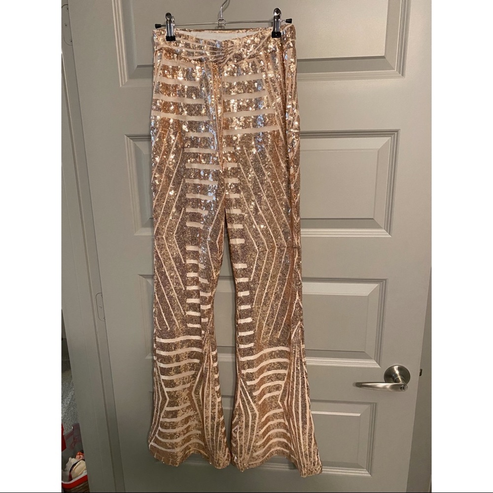 Sequin pants
